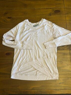 Athleta Serenity Criss Cross Sweatshirt